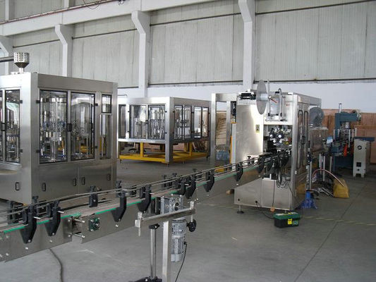 Glass / PET Bottle Filling Machine for Liquid Drink , Mineral Water and Non-gas Beverage