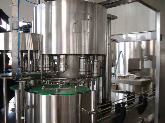Automated Liquid Tea Drink Juice Filling Machine for PET / Glass Bottle