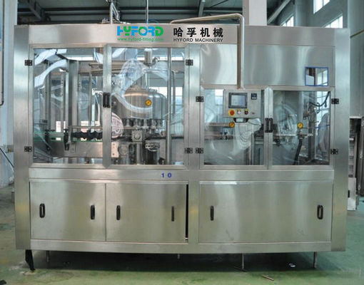 Beer Can / Carbonated Drink Can Filling Machine , Seam Sealing Machine with Pressure or Hot Filling