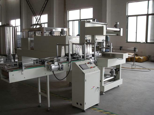PVC / PE / Glass Bottle Shrink Packing Machine for Beer or Pure Water Filling Line